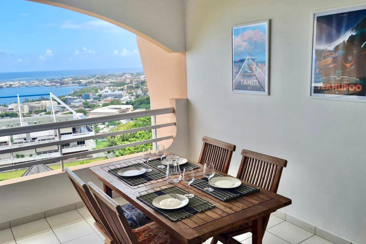 פאפיט Appartement Hana Iti Breathtaking On The Ocean At The Entrance Of Papeete מראה חיצוני תמונה
